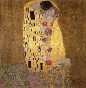 Gustav Klimt The Kiss oil painting reproduction
